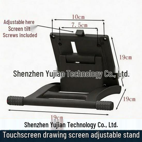 Foldable Adjustable Touchscreen Desktop Stand for LCD Monitors and Drawing Tablets