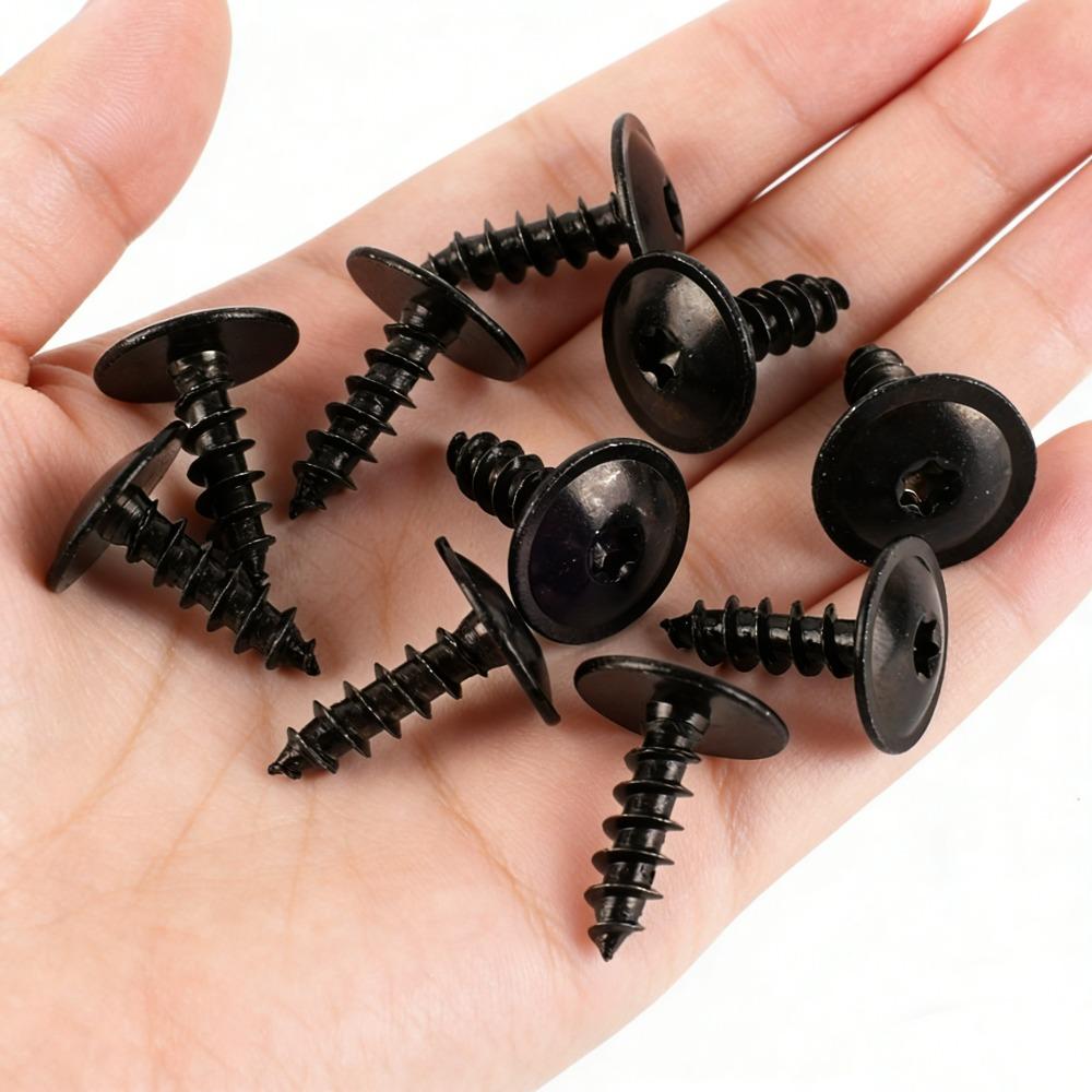 T20 Torx Head Screw M5x16 Car Engine Undertray Splash Shield Guard Bolts Auto Bumper Metal Retainer Fastener for VW Golf Passat