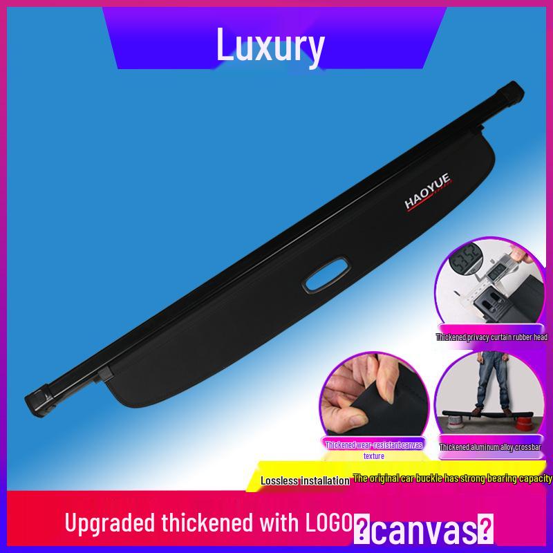 Cargo Cover and Trunk Partition for 24 Geely Models: Boyue L, Atlas, X Bin Yue, Vision X6, Haoyue PRO