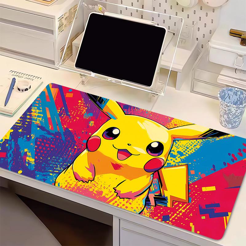 

Mouse pad gaming accessories Computer keyboard gamer Designed specifically for e-sports Gamer Cabinet P-Pokemon Pikachu Mousepad 30x60x0.2cm