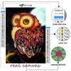 Diamant Stickerei Tier Eule 5D DIY Diamant Malerei Kreuzstich Strass