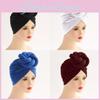 Warm Polyester Headwear For Women With Unique 3d Braided Accent For Cold Seasons