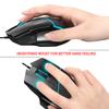 Wired Gaming Mouse USB Colorful Lighting Adjustable 6400DPI Computer Accessories