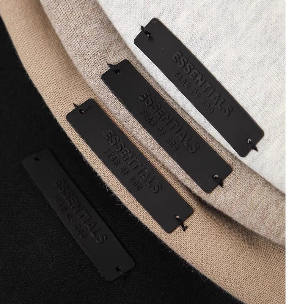 Grünes X FOG Essentials Plus Samt Kapuzenpullover SS24