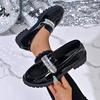 Retro Platform Shoes for Women - New Style, Chunky Heel, Large Size - Single Shoe Devotion