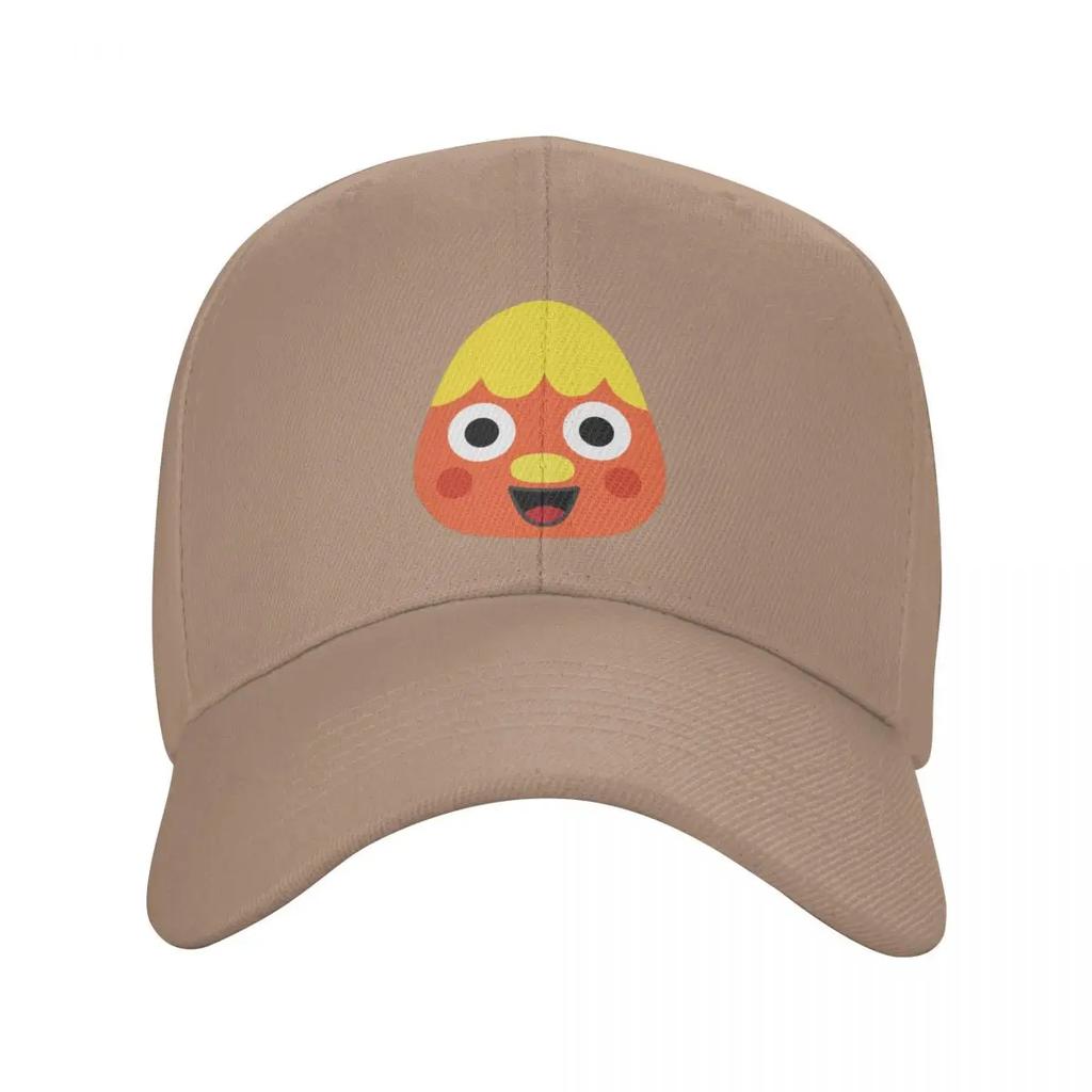Noodle Pals Kernel Face Baseball Cap Summer Hat Fashion Beach New In Hat Hat Unisex Unisex Luxury Brand Womens
