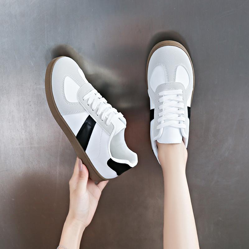 Germany Training Shoes Running Womens Graffiti Suede Outdoor Casual Sneaker Retro WoMens Leather Flats