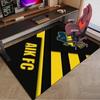 Aik Crest Area Rug for Office, Chair Rug, Decorative Carpet Livingroom Mat, Large Size Fan Gifts Christmas Gifts