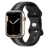 Silicone Strap For Apple Watch Ultra 3/2 Band 49mm 45mm 41mm 44mm 42mm 46mm Two-color Bracelet iWatch 11 10 9 8 7 6 5 4 SE Belt