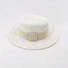 202603-shi Ins Chic Summer Classic Encrypted Paper Grass Weave Sunscreen Fedoras Cap Men Women Leisure Panama Jazz Hat