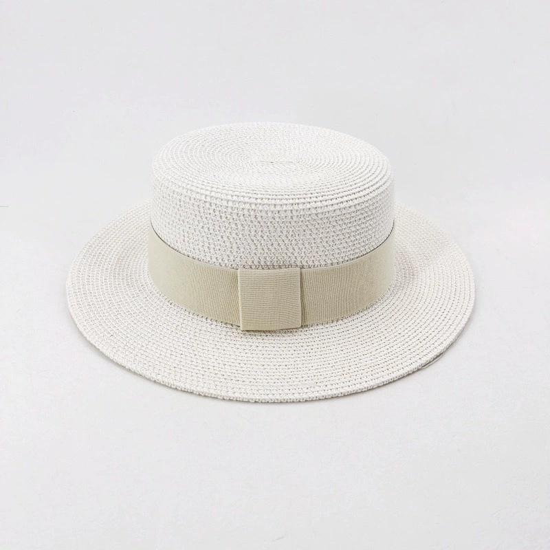 202603-shi Ins Chic Summer Classic Encrypted Paper Grass Weave Sunscreen Fedoras Cap Men Women Leisure Panama Jazz Hat