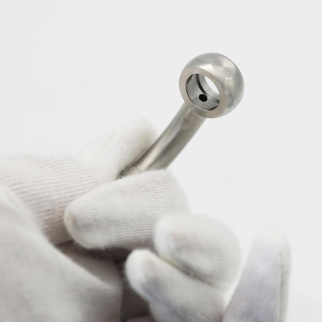 Stainless Steel 90 Degree Brake Hose End Fitting Banjo Eye Hole Diameter 10.2mm M10 to AN3 PTFE Brake Hose Line With Brass Olive