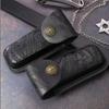 High Quality Black Waist Knife Scabbard Foldable 4 Styles Case Holder Flashlight Belt Loop Outdoor Tool