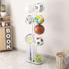 Sports Ball & Racket Storage Rack