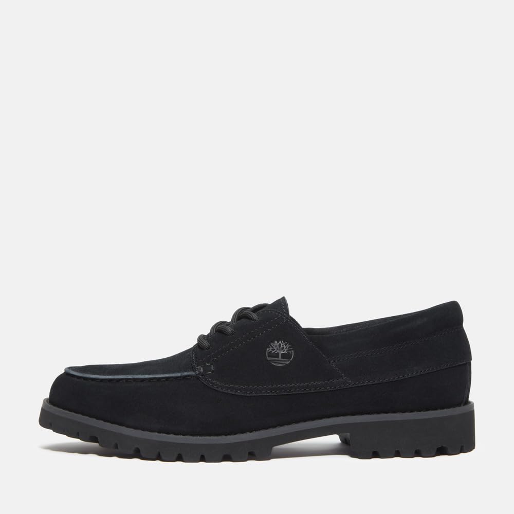 Timberland Authentic Light Boat Shoes TB0A6BT2EK41 Black Suede Men's 7.0 / 25.0cm