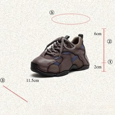 Kuh Echtleder Damen Bequeme Gummi Herbst Chunky Sneakers Frühling Ballerinas Vulkanisierte Loafer Schuhe Plateau Keil