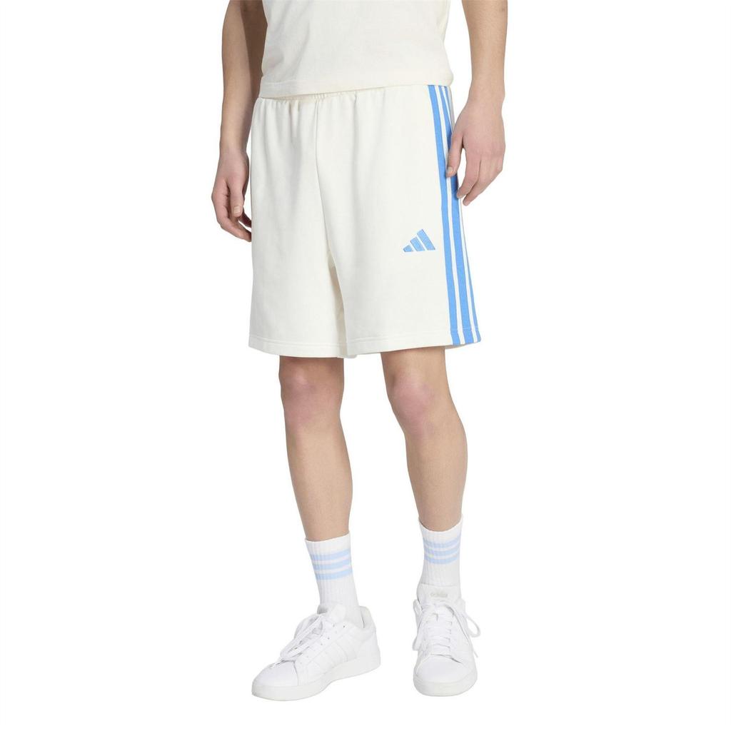 Adidas Mens Essentials French Terry 3 Stripes Shorts