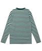 USPOLOASSN Cotton Round T-Shirt_Green Stripe