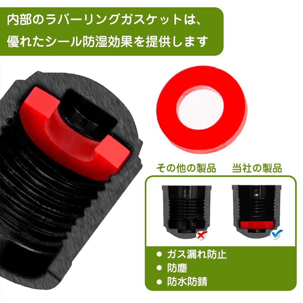 Air Valve Caps 15 Pack Tire Valve Caps with O Rubber Rings Car Air