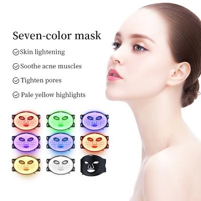 Mască de Frumusete LED Nouă Multifuncțională Lumină Colorată Față Foton Rejuvenare Mască Instrument de Uz Casnic