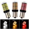 2pcs 3014 144smd Canbus S25 1156 P21W BA15S LED BAY15D BAU15S PY21W T20 LED 7440 7443 W21W 1157 Led Bulbs For Turn Signal Light