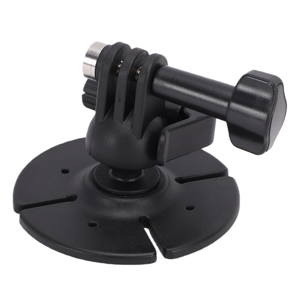 Ball Head Fit for DJI POCKET 3 Action Camera ABS PC Strong Adhesive Two Prong Action Camera Mount Base for Car Helmet