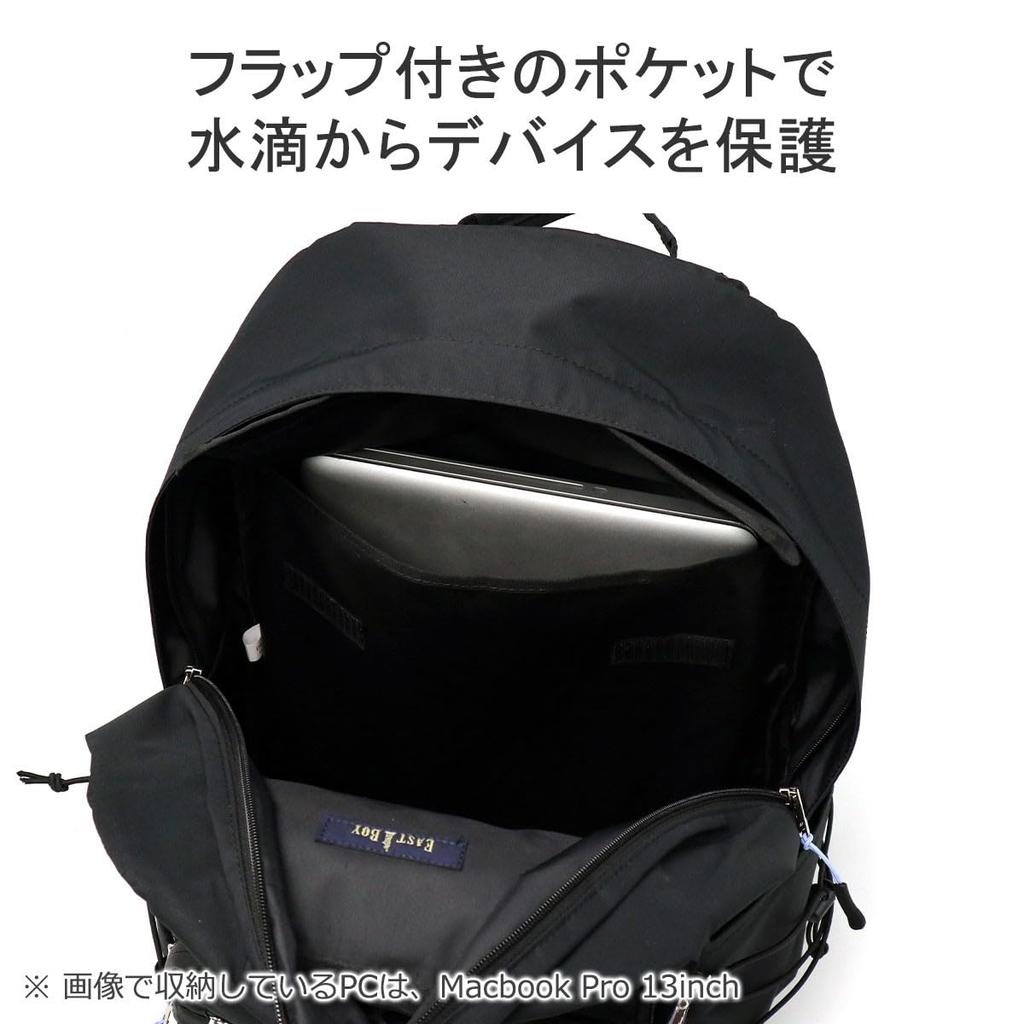 EASTBOY Backpack 30L Candle EBA91 Black x Beige 23 Japanese High School Bag