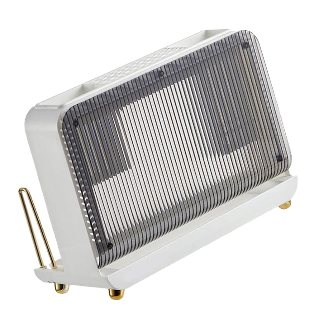 Utensil Holder for Kitchen Counter Anti Slip Utensil Drying Rack Multifunctional Chopsticks Spoons Forks