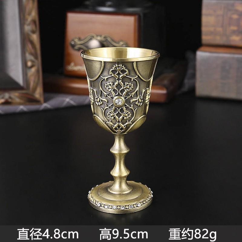 Elegant Rhinestone-Studded Stemmed Shot Glass Turkish Style Barware Decorative Display Cup Spirits