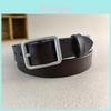 Leather Womens Retro Waist Belt For Jeans And Skirts With Gold Buckle