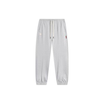 Li Ning Badfive Knitted Sweatpants Men's Heather Gray AKLT843-2