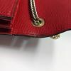 [Pre-Owned] Gold Double G Chain Shoulder Strap Crossbody Accordion Bag - Very Good #SRO28O