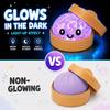 Raviolo Squishy Glow In The Dark Cibo Finto Morbido a Lenta Risalita Spremibile Anti Stress Gadget per Feste Sorpresa Riempimento Sacchetti Regalo