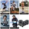 6-in-1 Schoner Set für Skaten, Skateboard, Handgelenk-, Ellbogen- und Knieschoner für Kinder, Set mit Schutzausrüstung