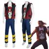 Thor Punk Vest Battle Cosplay Outfit, Thor Love and Thunder Movie Stage Costume