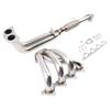 Collettore di Scarico H22 Serie H TRI-Y Acciaio Inossidabile Tipo 4-2-1 Argento Per Honda Prelude 92-96 Swap
