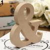 10cm Freestanding A-Z Wood Wooden Letters Alphabet Wedding Birthday Party Diy Home Decor Personalised Name Design Wood Alphabets