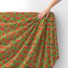 Royal Samt Stoff Polyester Zum Nähen - Motiv Wassermelone