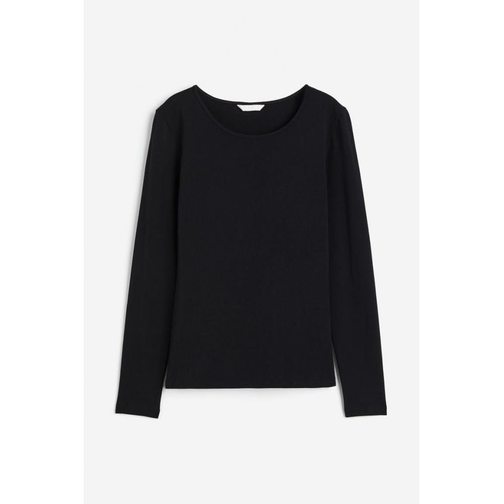 

Джерси с длинными рукавами HM, черный