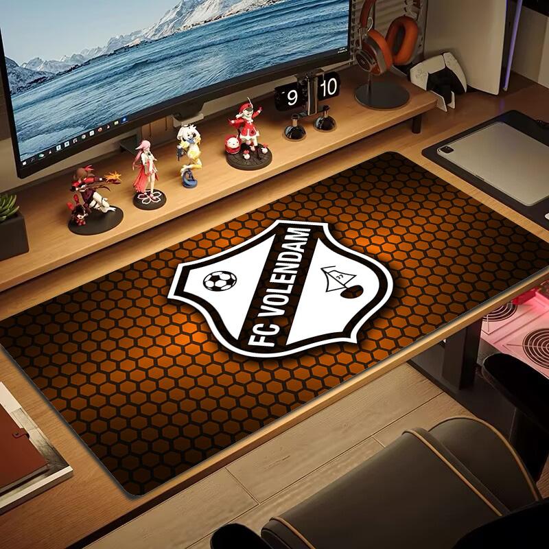 FC Volendam Color Mouse Pad Large Gaming Table Cushion Non-slip Laptop Tablet Big Mousepad XXL Mat Mini PC Playmat With Lock edge
