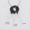 3PCS Two Style Options Terminal Pin Release Tool Terminal Extractor Tool  Maintenance Technician