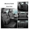 Bingo PLUS Universal Perforated Leather Car Seat Cushion for Five-Seater, All-Season.