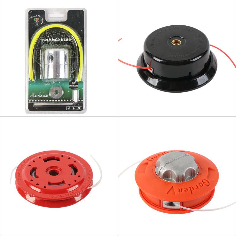 Garden Lawn Mower Accessories: Brush Cutter, Trimmer Lines, and Trimmer Heads.