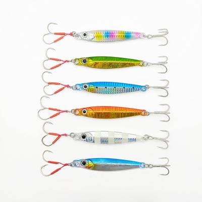 Orurudo Fishing Tackle Tungsten Jig Tangled B 6 Color Set with W Assist Hook Orurudo Tungsten Jig Qb100200z03n0 (30g)