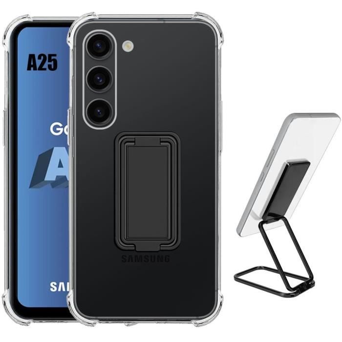 Coque Transparente - BOOLING - pour Samsung Galaxy A25 5G - Antichoc - Silicone