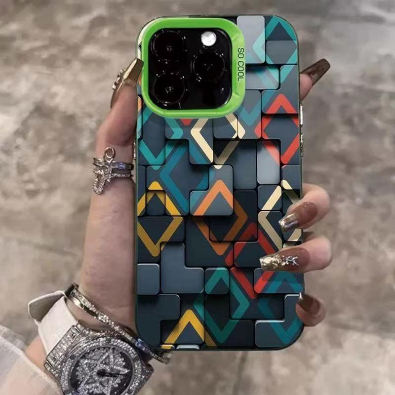 Silver Frosted iPhone Case for iPhone 17, 15 Pro Max, 14, 16 Pro, and 12 iPhone X