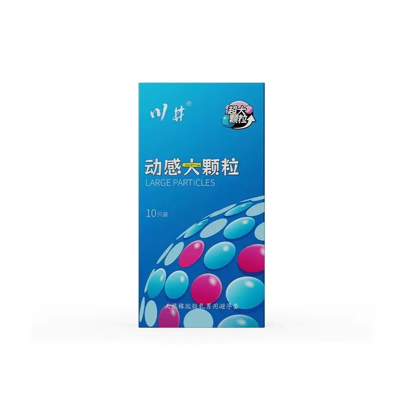 10 Pcs G Spot Condoms Big Particle Stimulation G-point Penis Sleeve Delay Ejaculation Condones Contraception Men