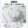 ideamall Wall Clock, Simple, Compact, Interior Decor, Bathroom, Waterproof, 14.7cm, White