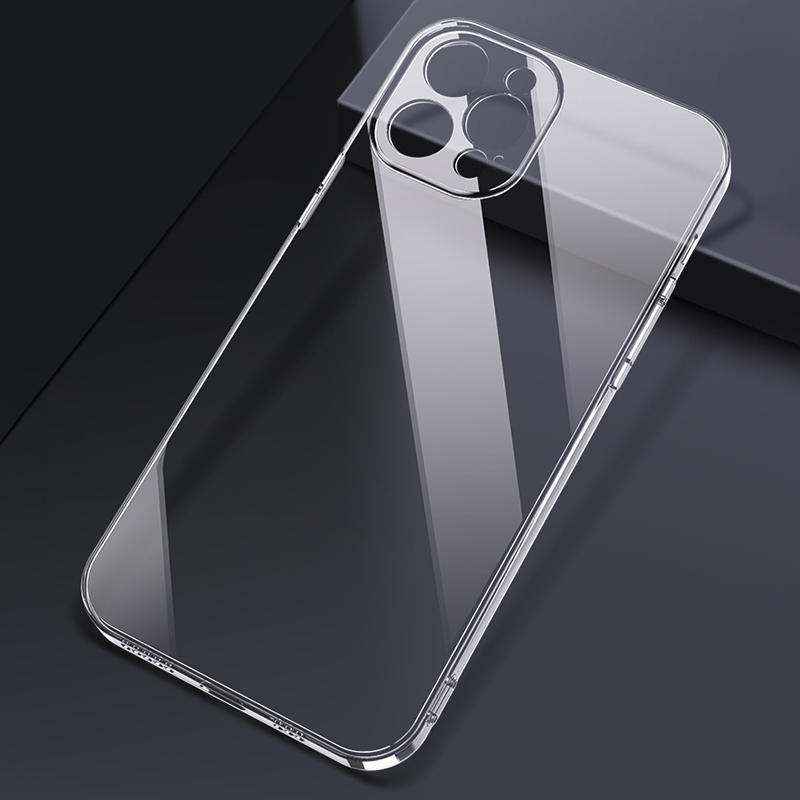 Průhledný křišťálový silikonový měkký kryt na telefon pro iPhone 13 14 Pro 12 Mini 11 Pro XS Max X XR SE 2022 7 8 6 6S Plus Nárazuvzdorný kryt