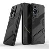 Suitable for Huawei Mate70 Pro invisible bracket mobile phone case Honor 100 punk armor anti-drop protective case